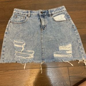 Pacsun Denim Mini Skirt